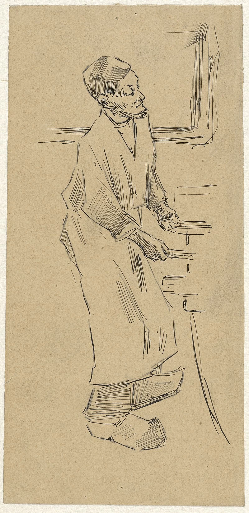 Operaio nella tintoria del cotone - Rijksmuseum Amsterdam